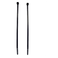 Black Cable Ties 8" long ACP VTIE08