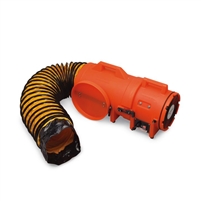 Allegro 9533-15  8" Axial Plastic Blower w/Compact Canister & 15’ Ducting, 25 lbs.