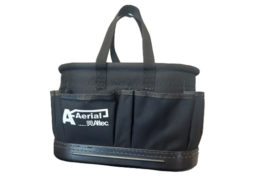 AAERIAL 970824699 Aerial Hard-Body Bucket, 13-Pocket, Black