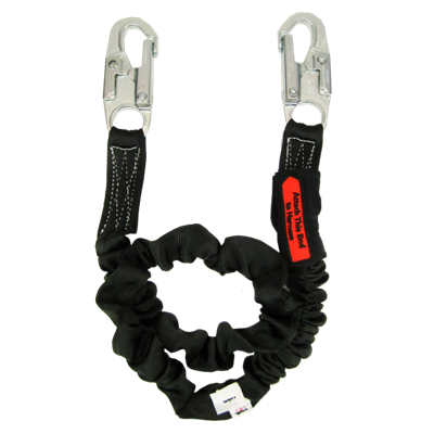 Bashlin 2306-6HL 2" tubular nylon web Shock Absorb Lanyard