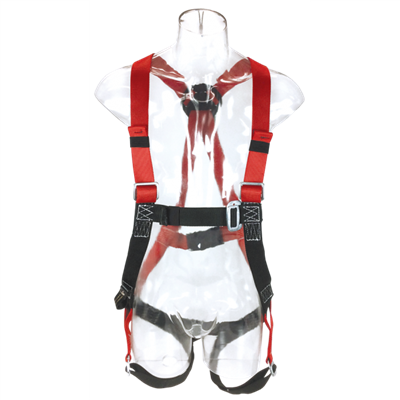 Bashlin 662RD "H" Style Body Harness with fixed chest strap and D-Ring