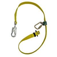 Buckingham 48129W2Y-8 Adjustable Web Lanyard with patented WebGrab