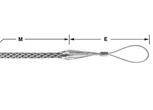 Condux 08643753 Fiber Optic Pulling Grip 0.10-0.22"