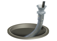 CONDUX 08936012 Flexible Cable Guide 6" X 12' Elephant Trunk