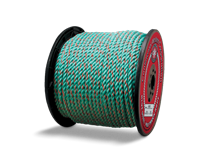 CWC Continental 402043 Blue Steel Rope 38" x 2500' TEAL W/RED TRACER