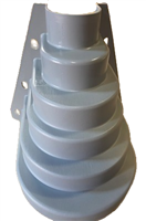 U GUARD EMC PLASTIC RISER BOOT 2-6" PEAD-6P