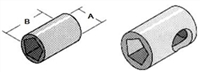 INWESCO 85A05 Penta Socket 1/2" X 1/2"