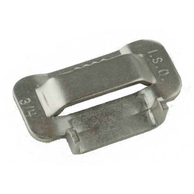 ISO BU256 3/4" 201 Stainless-Steel Buckle