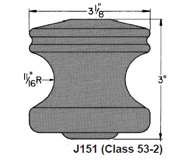 INSULATED  SPOOL FOR CLEVIS H-J151