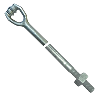 Triple Eye Anchor Rod 1-1/4" x 10' Special Stamp "36M" J7350/HUB400261053