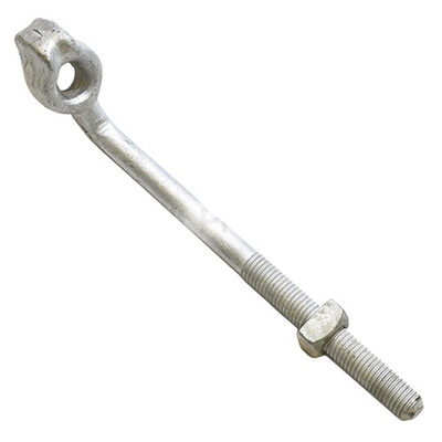 5/8" x 16" Angle Thimble Eye Bolt J8154