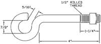 Hook Bolt Guard Arm 1/2 x 5 3/4 J8245