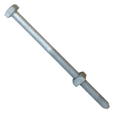 5/8" x 22" Square Head Machine Bolt with Nut J8822