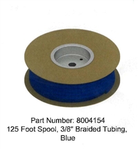 PLP 8004154 COYOTE ® 125' Spool of 3/8" Braided Expandable Sleeving (Blue)