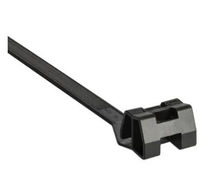 HellermannTyton 111-01671 CBL TIE LOCKING BLK 120LB 1.033'