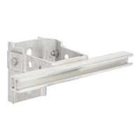 Conduit Standoff Bracket, 6in Pole Offset, with 12in T-Slot Bar Hubbell C6CSO12-4WT