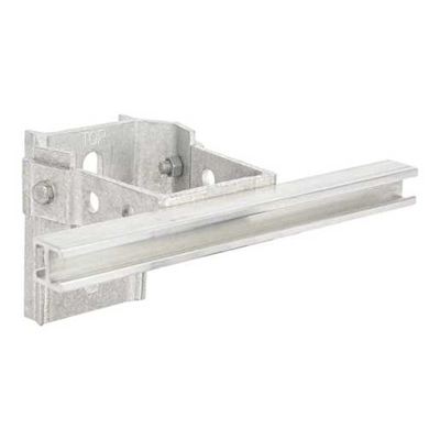 Conduit Standoff Bracket, 6in Pole Offset, with 24in T-Slot Bar Hubbell C6CSO24-4WT
