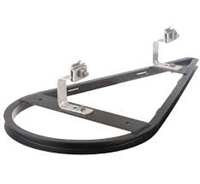 Fiber Optic Storage System (Snowshoe) Aluminum 18" w/ Strand Mount Attach Kit HUB-H-FOS-5-TMK