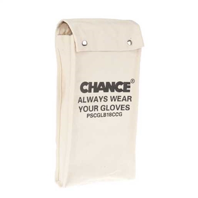 Canvas High Voltage Glove Bag, 18� L X 8� Top Hubbell PSCGLB18CCG