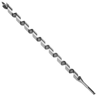 Impact Wrench Utility Pole Auger Bits, 13/16" X 18" Lngth. W/ 5/8" Q/R Shank Irwin 48113