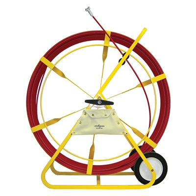 Jameson 12-516-400M Duct Hunter™ Traceable Duct Rodder, 5/16" x 400', Marked Every 5'