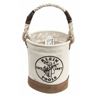 Mini Tool Bucket, Leather-Bottom 6-Inch Klein 5104MINI