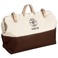 Klein 5105-24 High-Bottom Canvas Tool Bag, 24-Inch