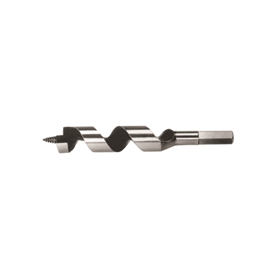 Klein 53408 Steel Ship Auger Bit, Screw Point, 1-1/8 x 4-Inch