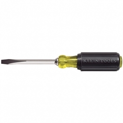 Klein 600-4 Screwdriver 1/4'' Keystone-Tip  4'' Heavy-Duty Square-Shank