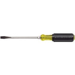 Klein 602-8 - 3/8'' (10 mm) Keystone-Tip Screwdriver 8'' (203 mm) Heavy-Duty Round-Shank