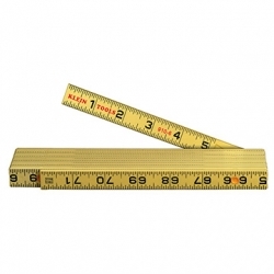 Klein 910-6 Fiberglass Folding Rule, Inside Reading 6ft