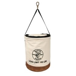 Klein 5104CLR17 Heavy Duty Top Closing Bucket, 17'' Grizzly Bar