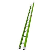 12' UNDERGROUND UTILITY ACCESS LADDER,  ANSI Type IAA - 375 lb Rated, Fiberglass  Ladder with Extender Ports