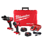 Milwaukee 3697-22 M18 FUEL™ 2-Tool Combo Kit: Hammer Drill/Impact