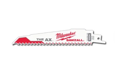 Milwaukee 48-00-5021  6" 5 TPI The Ax™ Sawzall®  Blade