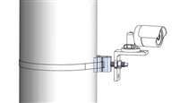 Quickband Body for 3/4" SS BAND, & 5/8-11 x 3.5 Square Head Stud & Two 5/8" Jam Nuts Nehrwess QB-178-S