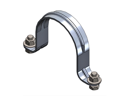 Aluminum Conduit Straps 1.5" Nehrwess W-NW-1.5X00