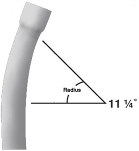 ONE 11.25 X 36 4" SCH40 Segment