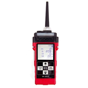 RKI GX-2012 , Multi Gas, Leak Check, Bar Hole Gas Detector 4 Gas Sensor, LEL / O2 / H2S / CO