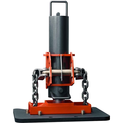 Hydraulic pole outlet puller