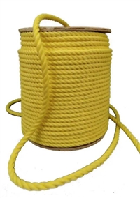 TYTAN PP121200YM Yellow Twisted Polypropylene Rope - 1/2" X 1200'