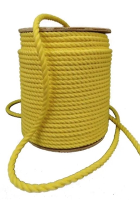 TYTAN PP121200YM Yellow Twisted Polypropylene Rope - 1/2" X 1200'