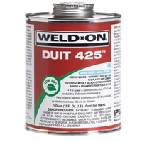 Weld-On® 12091 PVC Cement 1 Gallon Blue DUIT™ 425™